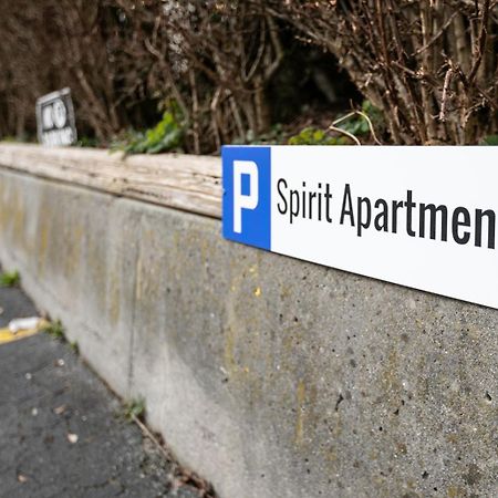Spirit Apartments - Studio 2 - Kueche - Parkplatz Engelberg Buitenkant foto
